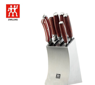 ZWILLING ชุดมีดไม้ซุงเยอรมนี 7 ชิ้น มีดอเนกประสงค์สำหรับทำครัว