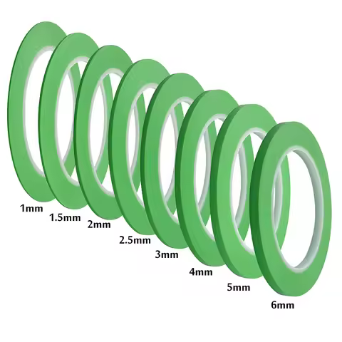 High-Temp Automotive Fineline Pinstriping Masking Tape Vinyl Fine Line Fineline Masking Tape for Cur