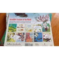 Story Book Set Non-Fiction Children English Nature stories: Incredible Creatures of the World