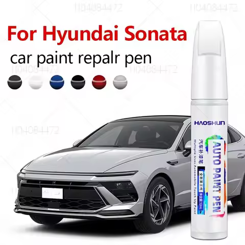 Paint Repair Pen Touch Up Scratch Remover DIY Auto Accessories Black White For Hyundai Sonata 1985-2