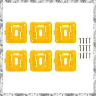 [I O J E] 6Pack Battery Mount Holder for  20V 60V Battery Dock Holder Fit Battery Display for Wareho