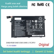 11.1V Original L17C3P51 Laptop Battery For Lenovo Thinkpad E480 E580 E485 E585 E490 R480 R580 L17M3P