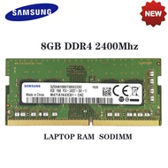 Samsung 8GB DDR4 2400MHz RAM PC4-2400T แล็ปท็อปโน้ตบุ๊ค M471A1K43CB1-CRC สำหรับแล็ปท็อป Memoria DRAM Stick 8G 2400MHZ สำหรับ Notebook 100% Original