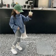 Kids Blouse Girl Demin Blouse Jeans Kids Jeans Coat