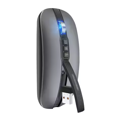 New M113 USB 2.4G Bluetooth-Compatible Wireless Mouse Dual Mode 2400DPI Mouse Wireless Mouse