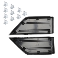 Car Front Bumper Guards Pads Inserts End Caps Cover Grill For Ford F150 2021-2023 ML3Z-17E810-AA ML3