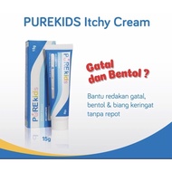 Pure kids itchy cream 15 grams (children's itchy prickly heat cream)