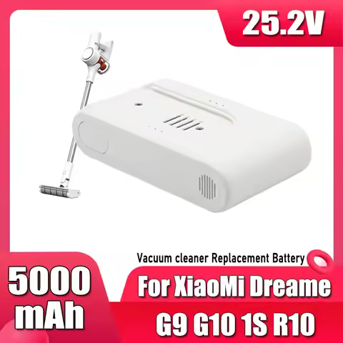 For Xiaomi Mijia Dreame G9 G10 R10 vacuum cleaner accessories battery, 25.2V rechargeable lithium-io