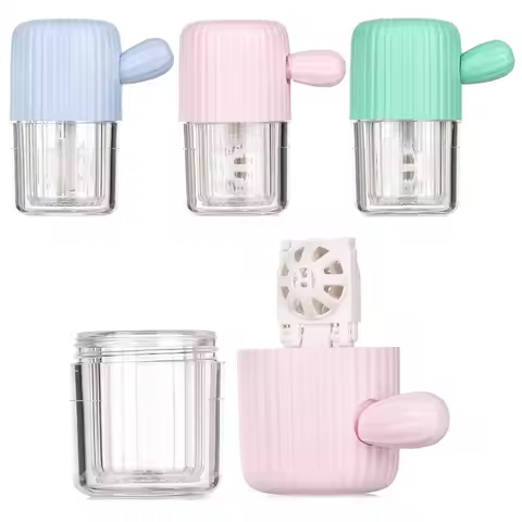 Contact Lens Washer Cartoon Cactus Contact Lenses Cleaning tools Colored Contact Lens Cleaner Stretc
