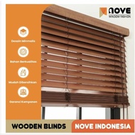 Nove WOODEN BLIND-VENETIAN BLIND-ROLLER BLIND-HORIZONTAL BLIND