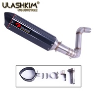 DUKE150 DUKE200 DUKE250 DUKE390 Motorcycle Exhaust middle pipe Muffler for  DUKE150 DUKE200 DUKE250 