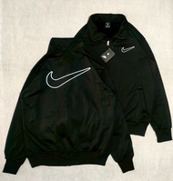 jaket tracktop pria wanita nike small swosh pull tag wash