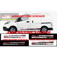 Sticker nissan evalia sticker stiker mobil evalia sticker list evalia