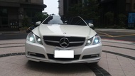 中古車 2010 BENZ E350 雙門 五人座 白色 跑13萬公哩 專賣 進口 轎車 五門 掀背 休旅 旅行車