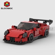 Compatible with Lego Porsche 911 GT3 RS Racing Supercar 992moc Building Blocks speed8 Grid Car Boy T