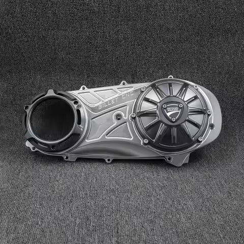 SEMSPEED CNC Aluminum Transmission Case CVT Cover For Honda CLICK 125i CLICK 125 160 V2 2019-2025 Ye