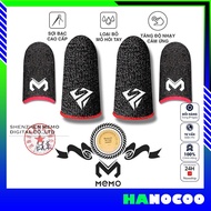Cheap pubg ff MEMO SHEZI gaming gloves with 2 fingers, super sensitive, high quality, cheap, anti-sw