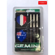 Dart Pin Set Robson Gemini Brass Tungsten Look