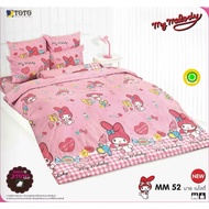 Toto Bed Sheet Size 5 Feet 1 Piece Has Only A Sheet.