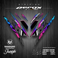 STRIPING AEROX ALL NEW CONNECTED 155 MLK 11/ VVA 2021-2023/ MOTO AEROX 155 NEW AEROX NEW 155/