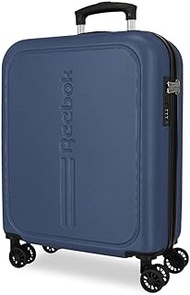Valley Cabin Suitcase Blue 40 x 55 x 20 cm Hard ABS Plastic 37L 2.8kg Cabin Luggage