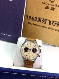 ⚜️全新 行貨 有門市⚜️ SEA-GULL 海鷗新款1963B系列高階腕錶 819.87.1963B 37.3mm