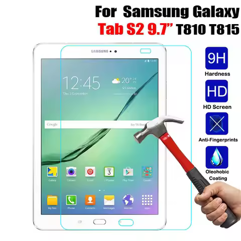 HD Tempered Glass For Samsung Galaxy Tab S2 9.7 inch T810 T813 T815 T819 Tablet Screen Protector 2.5