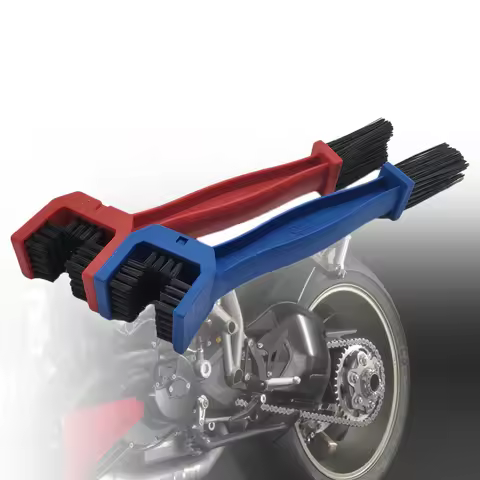 Universal Motorcycle Chain Brush Gear Dirt Outdoor Cleaner Scrubber Tool For Yamaha XSR 700 900 TDM 