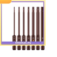 【LLMA】65mm H1.5-H6 Alloy Steel Magnetic Hex Head Screwdriver Bits Screw Driver Tools