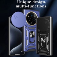 Hard Case For OPPO Realme 14 Pro 14 Pro+ 14X Magnetic Ring Bracket Armor Shockproof Phone Cover