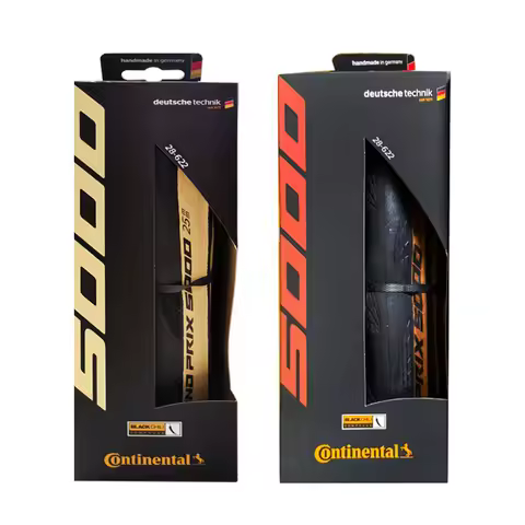 Continental Grand Prix Gp5000 700X28C Black/Yellow/Brown Color Vacuum tire Bicycling Road Folding St