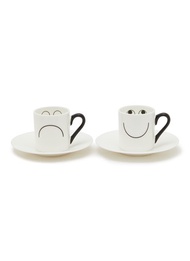 ANYA HINDMARCH EYES FINE BONE CHINA ESPRESSO SET