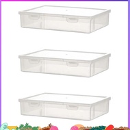 3PCS A4 Size Organiser Book Organiser Office File Box Transparent File Organiser Children'S Puzzle O