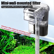 KOTAKAN13A Aquarium Filter, Flow 250H/L USB Fish Tank Filter,  Mini 2.5W Hanging Filter Fish Tanks B