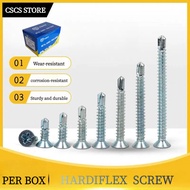 (PER BOX) Hardiflex Screw Flat Screw Window Screw Job Screw Metal Screw For Metal