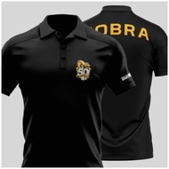 Hot Baju Fashion COBRA RUGBY Club Malaysia Polo Short Sleeve Polo Cotton