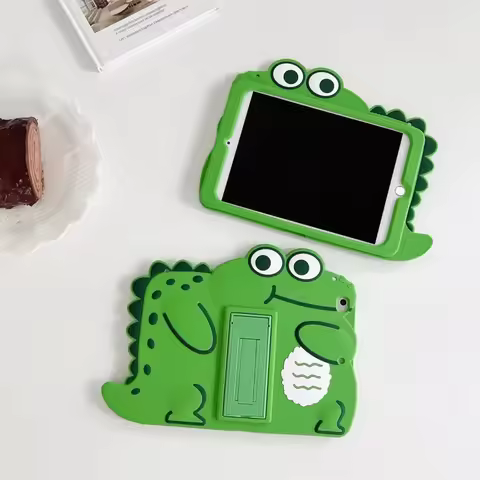 Kids Case for Huawei MediaPad M5 Lite 10.1 M6 8.4 M6 10.8 Silicon Cartoon Big Dinosaur Tablet Cover 