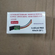 Modul gacun tv led lcd 5 kabel ori / Gacun 5 kabel /Gacun tv 5 kabel