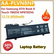 AA-PLVN8NP 15.1V 6050mAh Laptop Battery For Samsung ATIV Book 8 Touch 780Z5E NP870Z5G 870Z5E NP870Z5