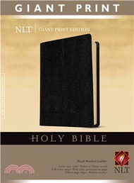 Holy Bible: New Living Translation Black Bonded Leather Giant Print