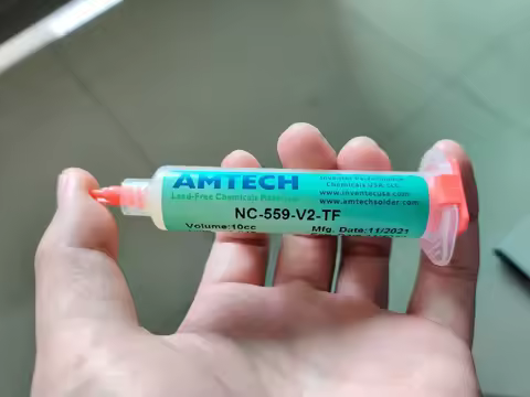 AMTECH Leave-in NC-559-V2-TF Flux Lead Free BGA Repair Solder Paste 10cc