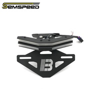 For CFMOTO 675SR-R CNC 6061 ntegrated Tail Light with License Plate Bracket Slim Design 2024-2025 Fo