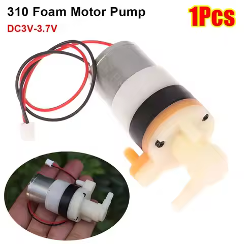 1Pcs DC3V-3.7V 310 Foam Motor Pump Useful 0.43A-0.46A Soap Dispenser Foaming Motor with Foamer Liqui