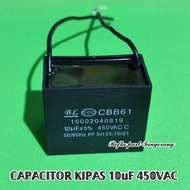CAPASITOR KIPAS 10UF 450V AC 450VAC