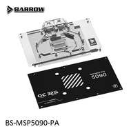 Barrow full coverage GPU Block for MSI RTX 5090 GAMING TRIO OC / SUPRIM SOC / VANGUARD SOC Water Coo
