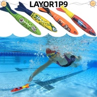 LAYOR1P9 4 PCS Swimming Pool Toy Children's Hobbies Weight Sticks Sports Swim Dive
