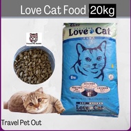 Love Cat makanan kucing 20kg cat food 20kg