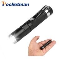 Portable Mini Pen LED Flashlight Waterproof Pen Light Pocket Torch Powerful AAA Battery for Camping