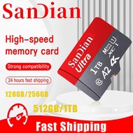 Original  TF Card 512GB 256GB ความเร็วสูง  TF Card 1TB 128GB SD การ์ด Micro TF Card SD การ์ดหน่วยความจำสำหรับเดสก์ท็อป/ศัพท์