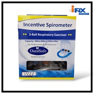 DuraSafe Incentive Spirometer 3-Ball Respiratory Exerciser